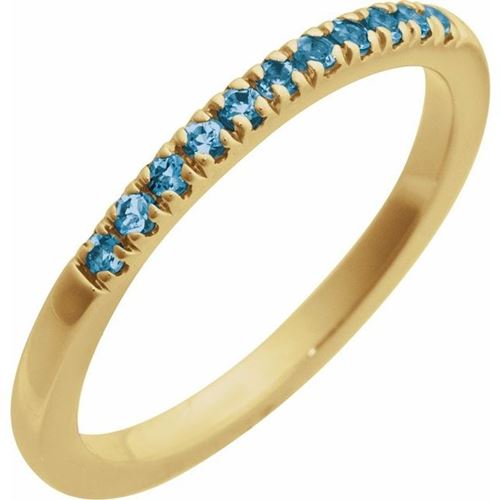 Picture of Blue Topaz Ring